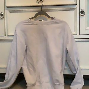 White sweatshirt